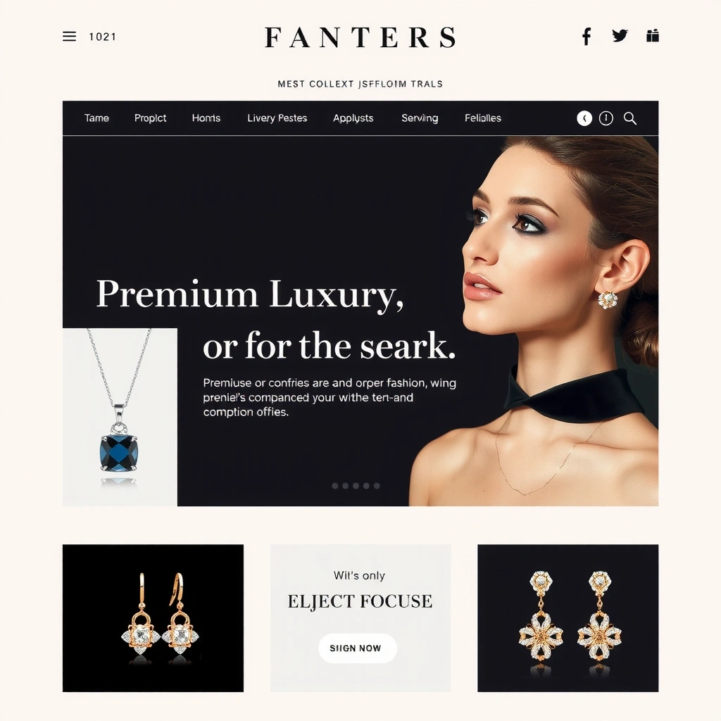 Luxury e-commerce platform
