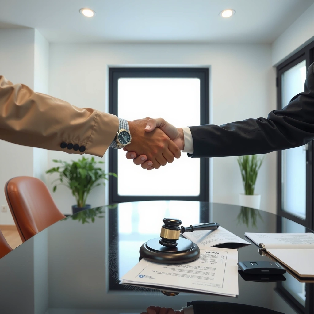 Legal agreement concept